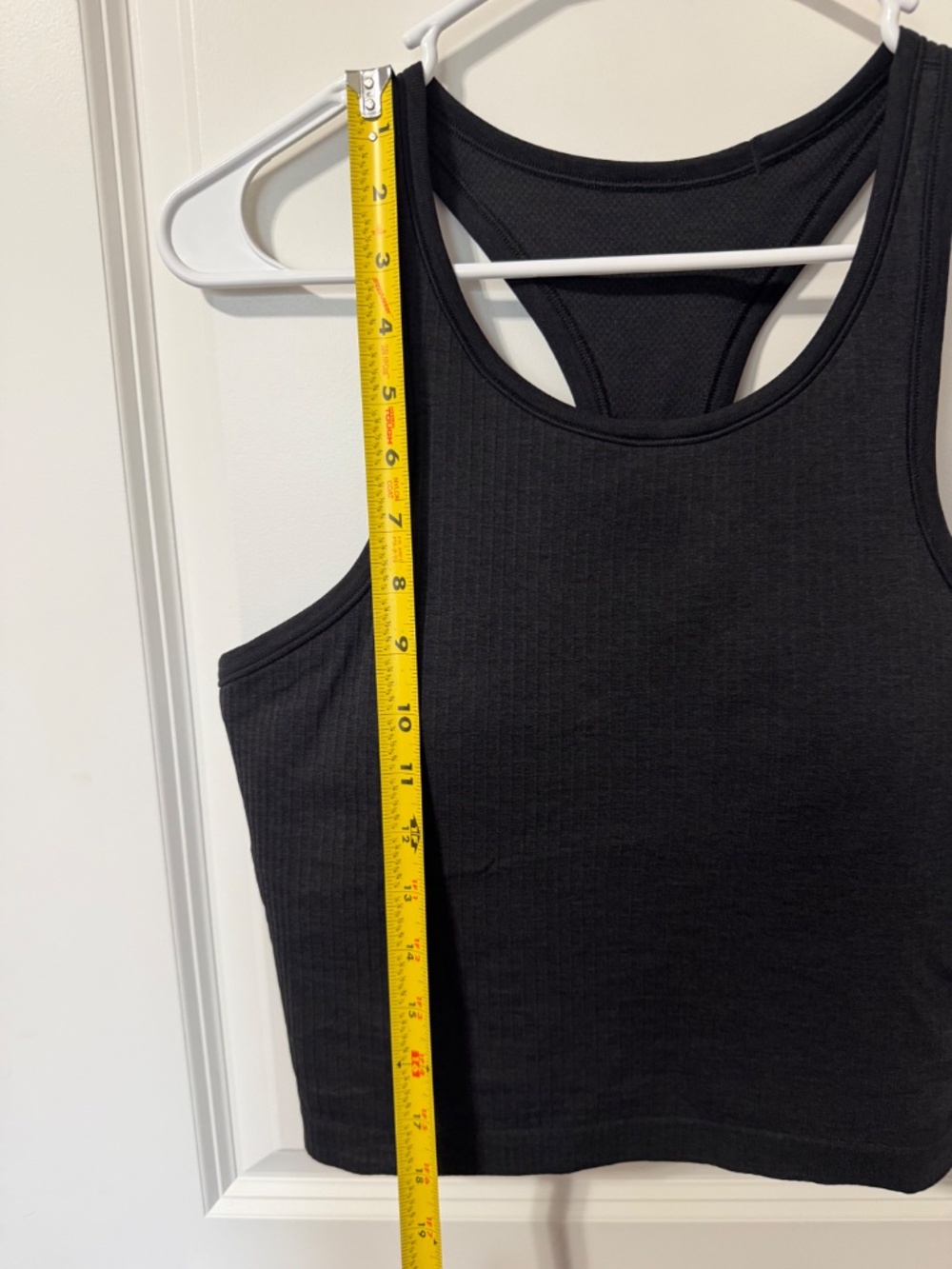 Lululemon Racerback Tank Ribbed Black - Picture 4 of 5